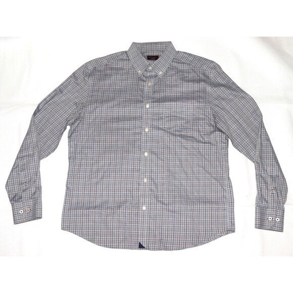 UNTUCKit Wrinkle Free Men's Long Sleeve Button Down Shirt Size Large - Picture 3 of 9